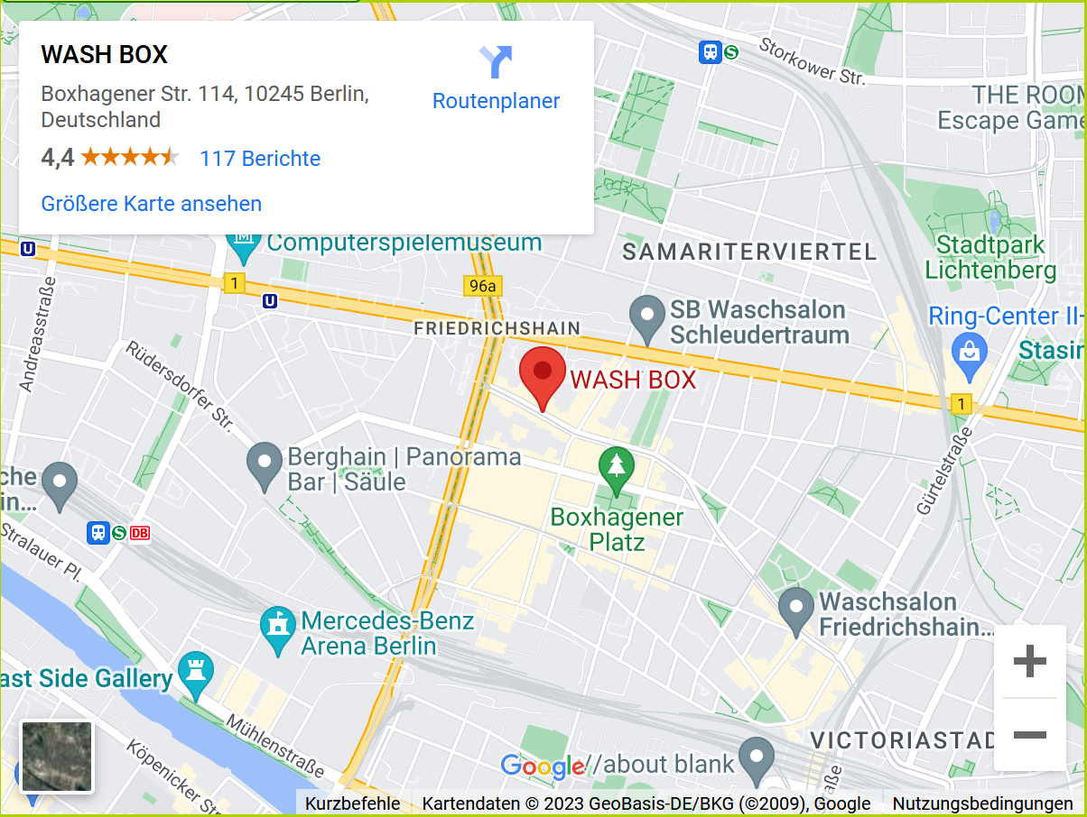 Google Maps Karte aktivieren